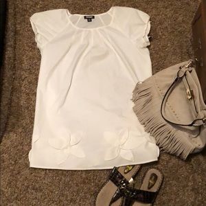 NWT DKNY Petal Blouse